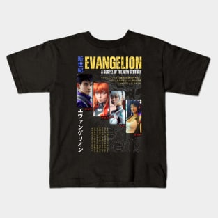 Evangelion Angels Kids T-Shirt